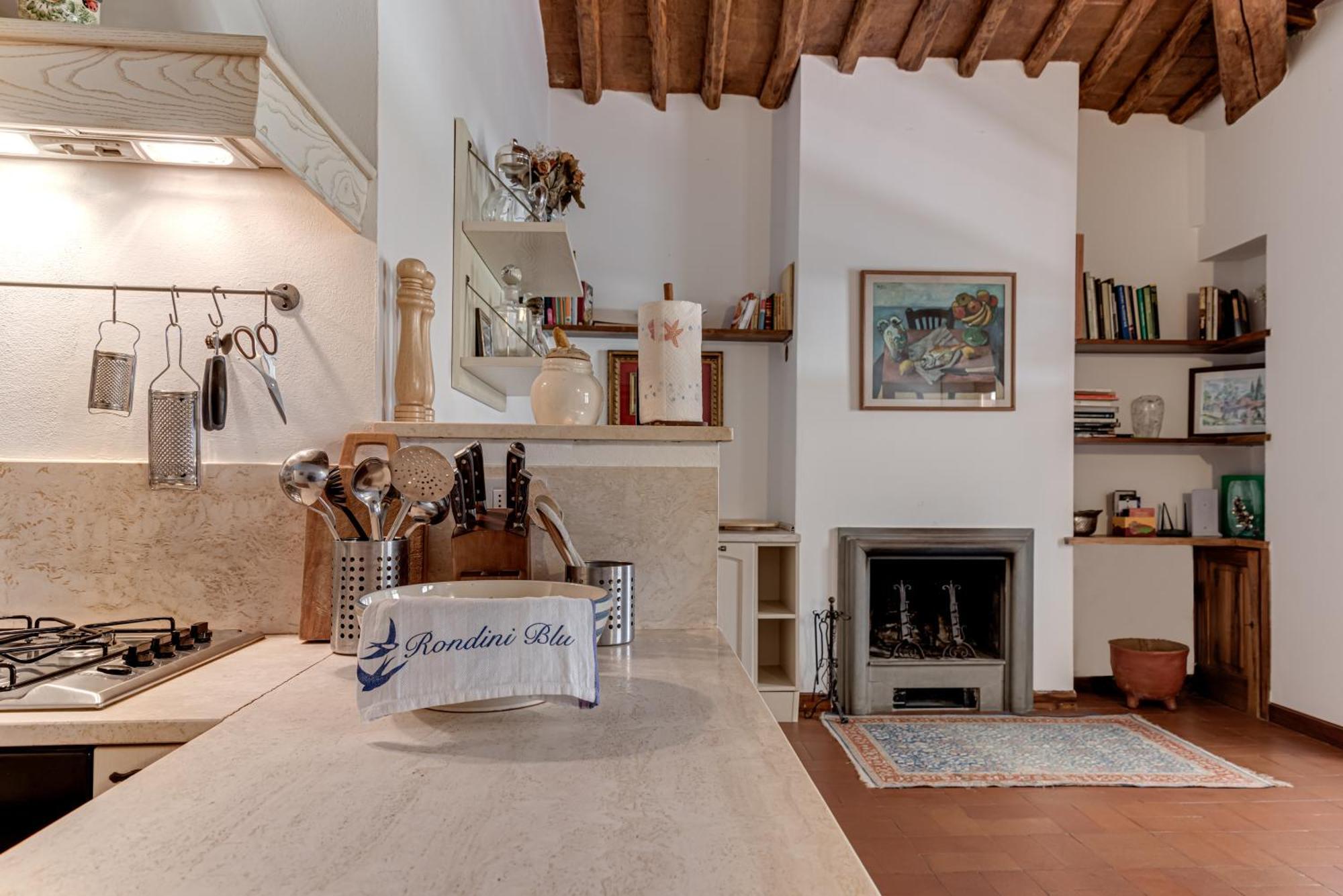 Casa Vacanze Rondini Blu Montespertoli Bagian luar foto