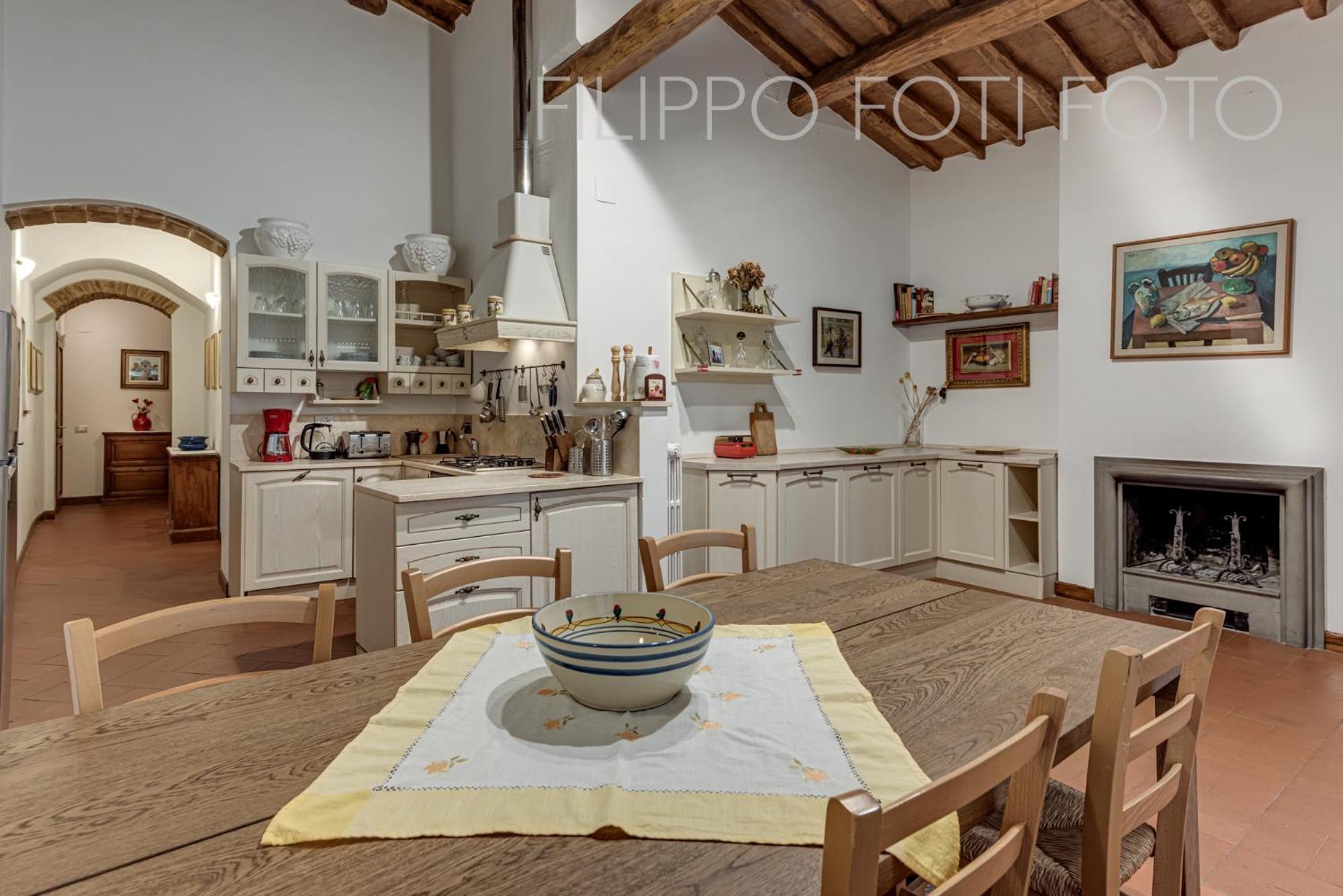 Casa Vacanze Rondini Blu Montespertoli Bagian luar foto