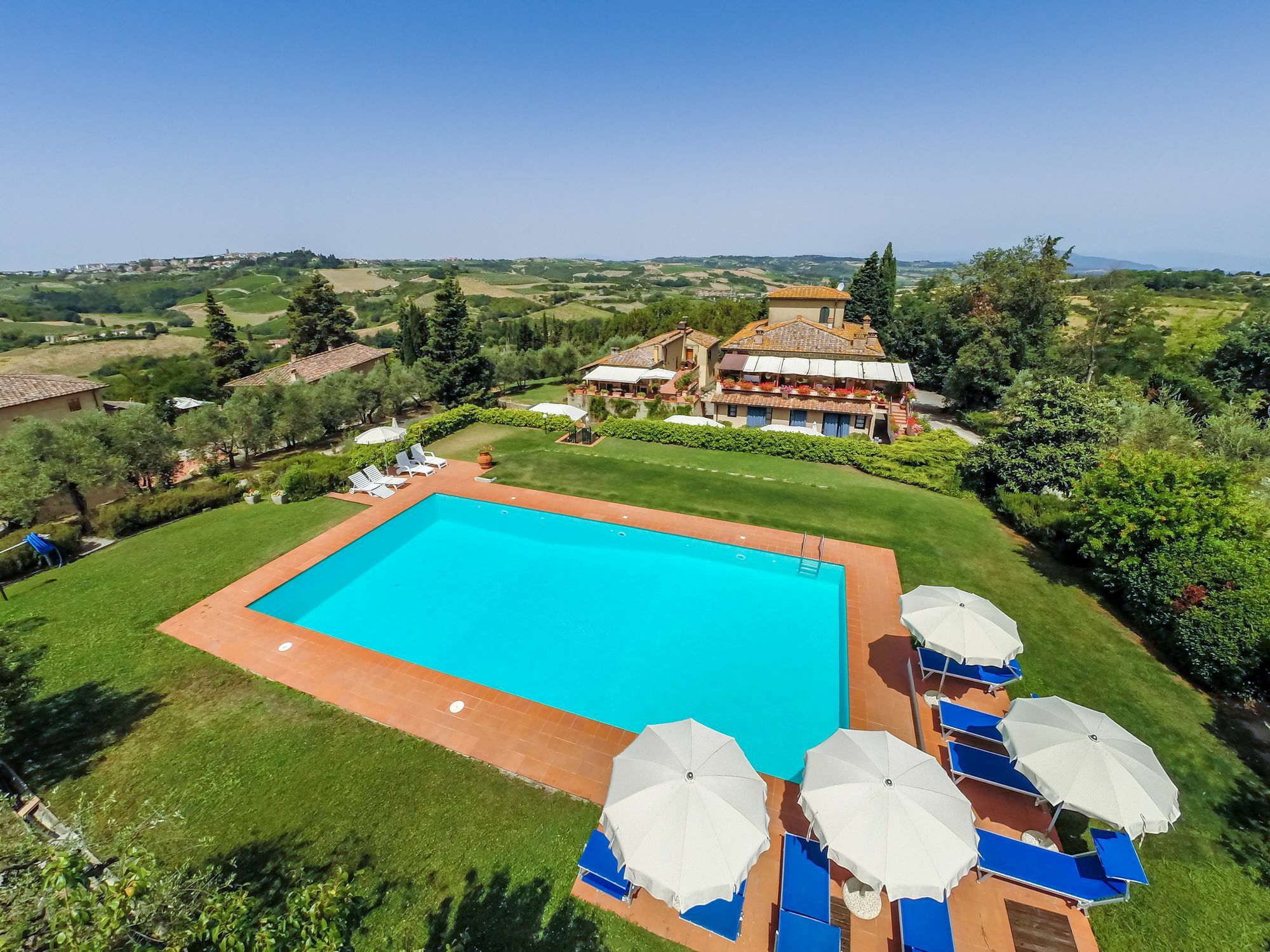 Casa Vacanze Rondini Blu Montespertoli Bagian luar foto